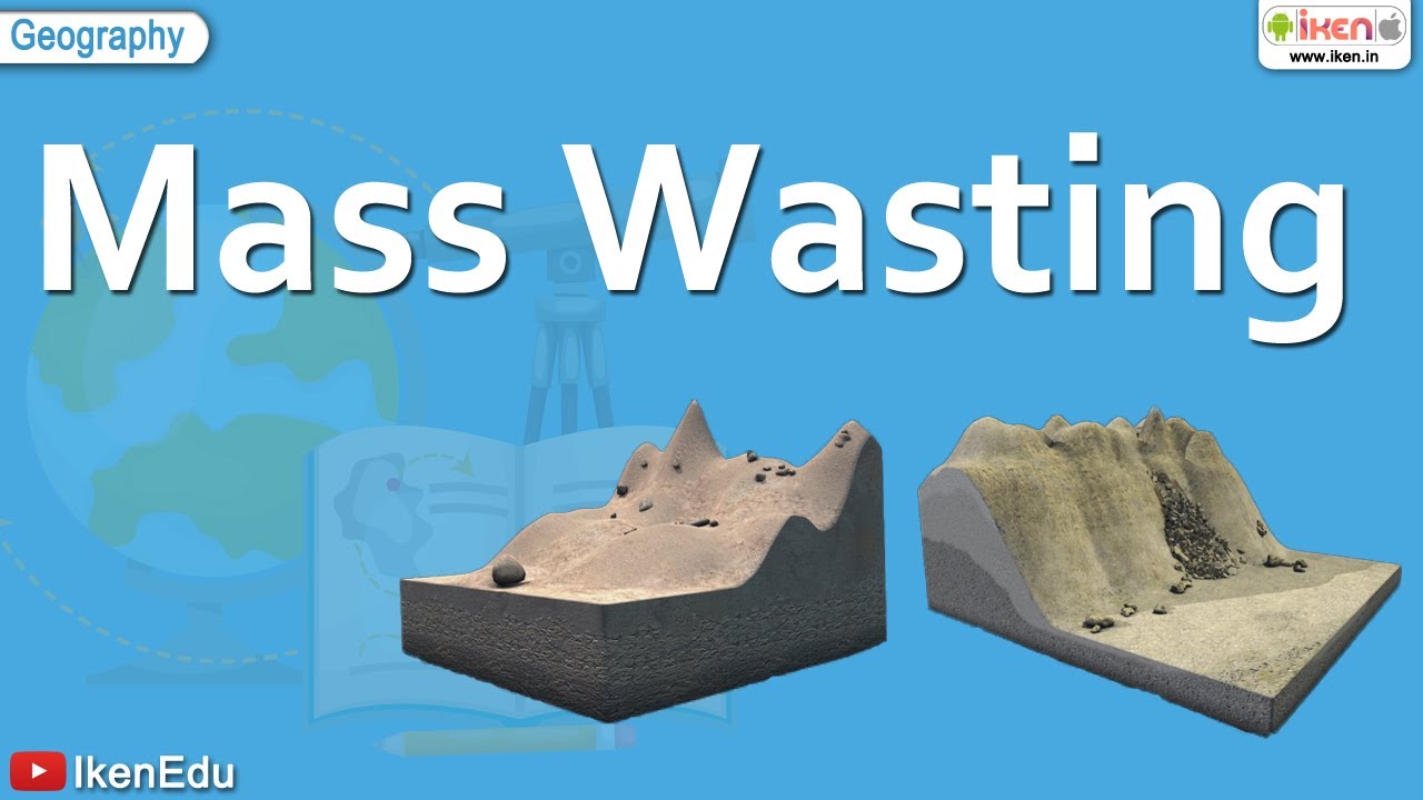 What Is Mass Wasting Geography IKen IKenEdu IKenApp YouTube