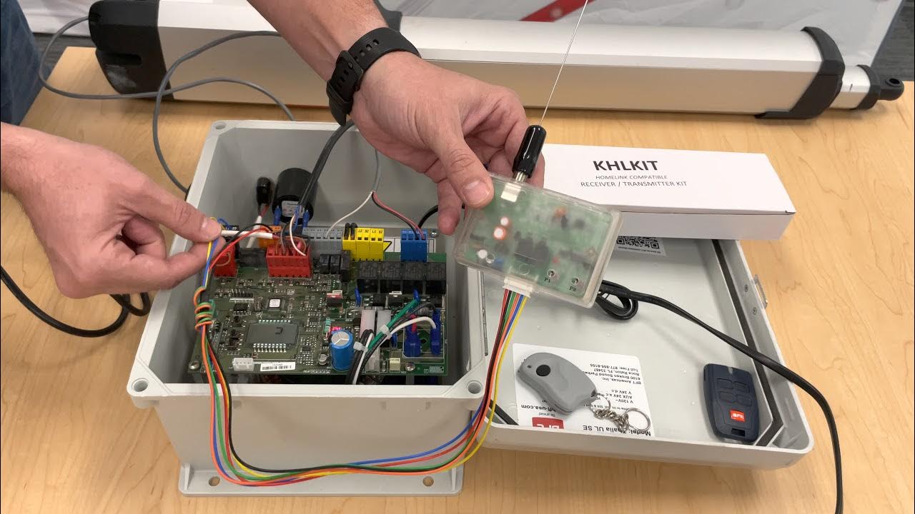 BFT KHLKIT (HomeLink) Addon Kit Programming YouTube