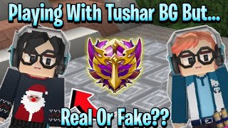 Playing Bedwars With Tushar BG BUT...