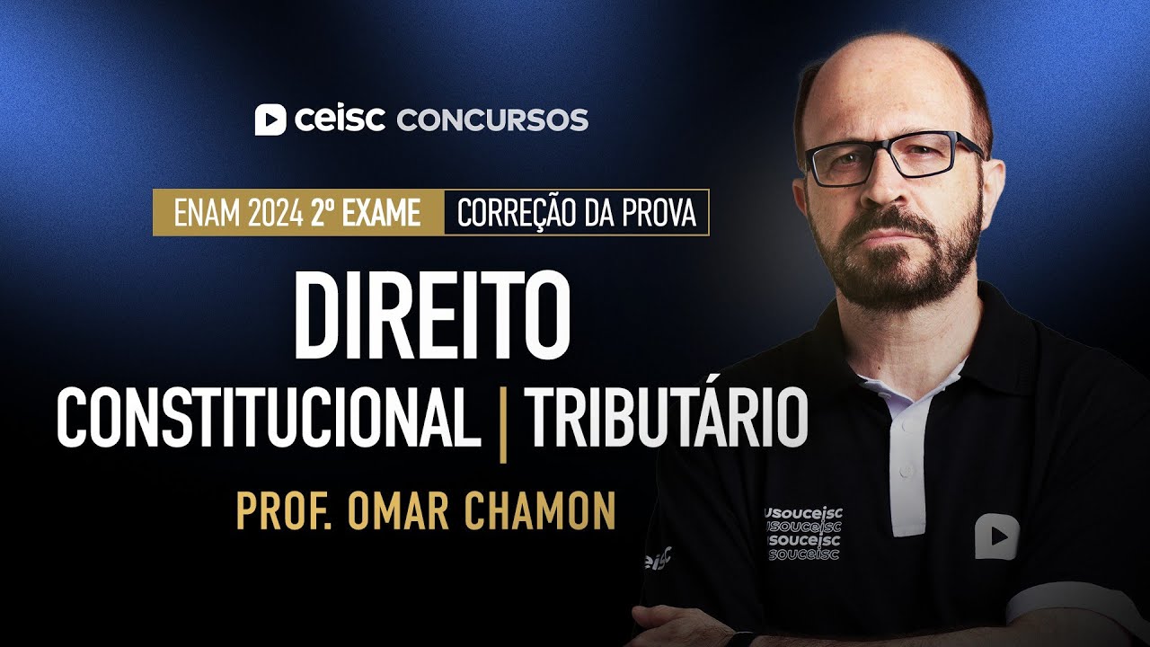 ENAM 2024: correção da prova de DIREITO TRIBUTÁRIO | 2º Exame