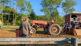 Antique Tractor Pull 650012000# Weight Class|Bear Lake,PA #allischalmers #tractorpulling #tractors