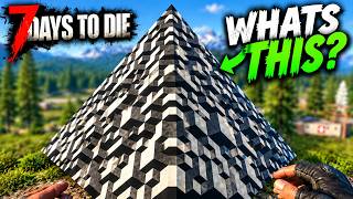 The Ultimate PYRAMID ALIEN Looking BASE in 7 Days To Die