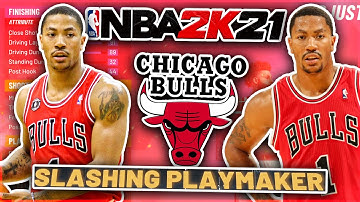 DERRICK ROSE BUILD IN NBA 2K21! | Most Athletic PG Build In NBA 2k21!
