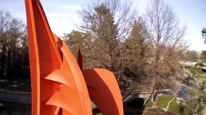 Flying around the IU MAC Calder