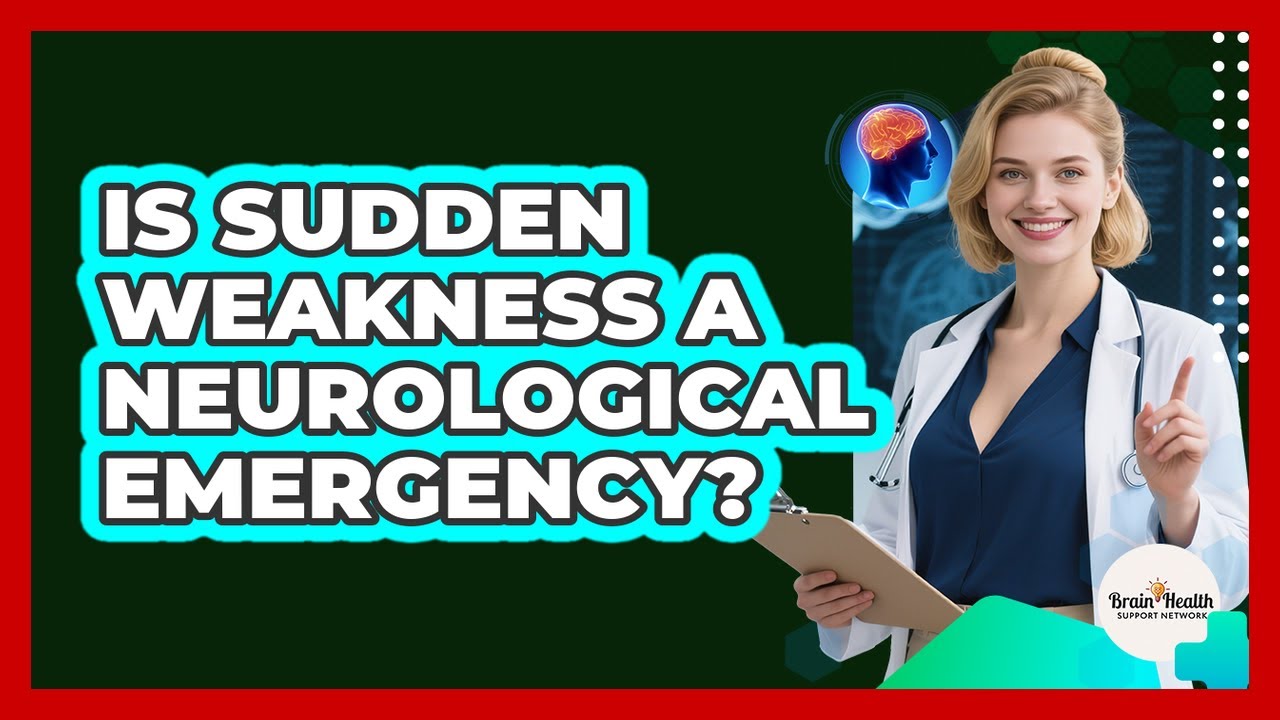 Is Sudden Weakness A Neurological Emergency?