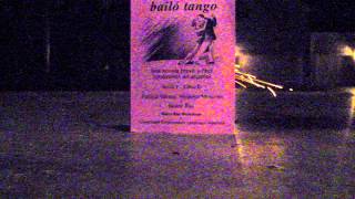Spanish Book Gets a Hole Blown in it Pobre Ana Baila Tango