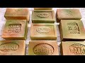 ASMR soap cutting Painted soap Satisfying video💚