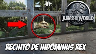 INDOMINUS REX JURASSIC WORLD! EL RECINTO MAS SEGURO DE INDOMINUS! JURASSIC WORLD ARK PARK!! INDOMINUS REX JURASSIC WORLD! EL RECINTO MAS SEGURO DE INDOMINUS! JURASSIC WORLD ARK PARK!!