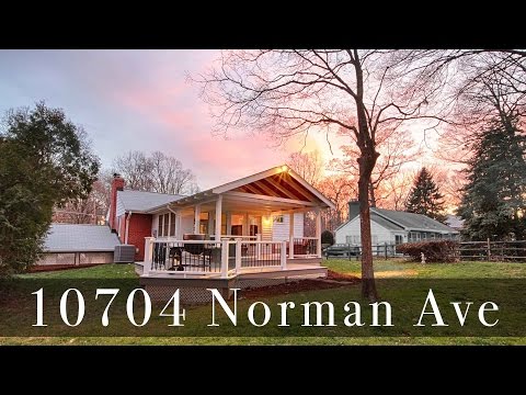 10704 Norman Ave, Fairfax, VA home video tour