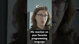 My reaction on your favorite programming language #programmingmemes #programming #code #noai #dev