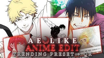 +5 Anime Trending Presets Alight Motion [ Xml + Material ] #anime #animeedits #preset