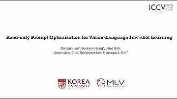 Read-only Prompt Optimization for Vision-Language Few-shot Learning (ICCV 2023)