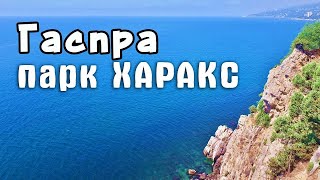 Крым парк Харакс в санатории Днепр ПОРАЖАЕТ СВОИМИ ВИДАМИ.