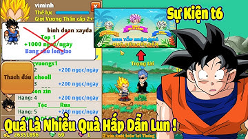 Ngọc Rồng Online  - Bất Ngờ Với Sự Kiện Đua Tốp Nhận Quà Luôn Tháng 6 Game Nro Mà Chưa Ai Biết Tới !