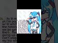 Lil Witchy Kissing On Me 3 Miku Hatsunemiku Fypシ Viral Fypyoutube