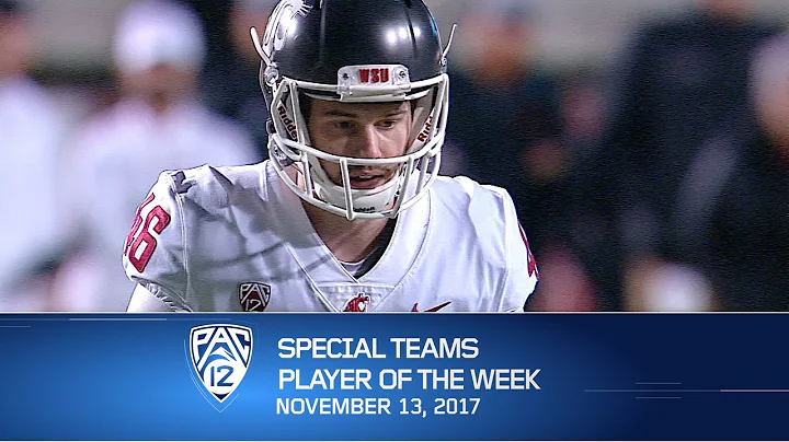 Washington State kicker Erik Powell named Pac-12 S...
