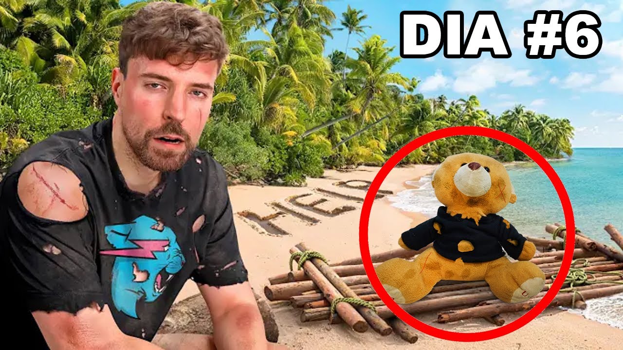 7 Dias Preso Numa Ilha - React Mr Beast