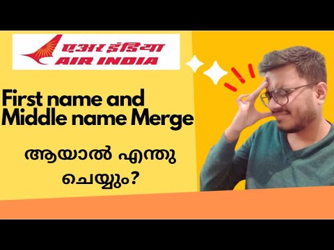 How to change name in flight ticket Air India customer service Malayalam