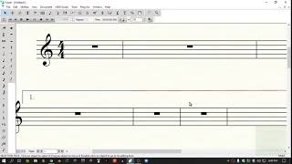 How To Extend 1st and 2nd Ending Lines In Finale