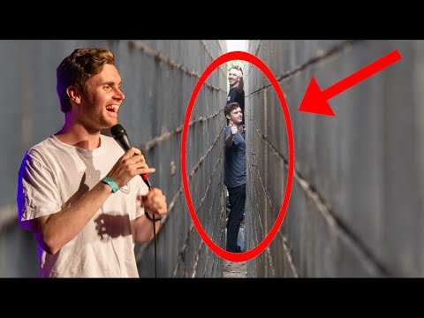 WE GOT STUCK BETWEEN TWO BUILDINGS!