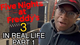 ITS TIME TO BUILD FNAF 3 IN REAL LIFE! (Part 1)