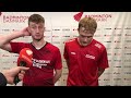 Lundgaard/Vestergaard i finalen: Jeg er glad for, at vi hænger i