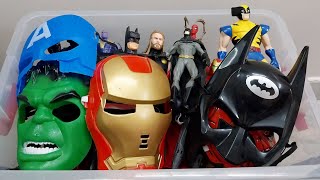 Avengers Superhero Story Marvel's Spider Man 2, Hulk, Superman,Captain America,Batman,Ultimate toys