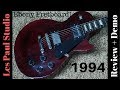 This Studio Rocks! 1994 Gibson Les Paul Wine Red Ebony Fretboard Review and Demo