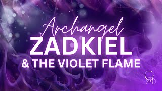 Archangel Zadkiel and the Violet Flame