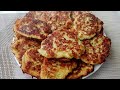 НОВИНКА! Оладьи из КАБАЧКОВ с Сыром и Чесноком! Вкусный и Простой РЕЦЕПТ Нежных Кабачковых Оладьев!