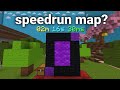 Minecraft Free Edition SPEEDRUN MAP FWR (2m 16s) #gaming #minecraft #shorts #memes 