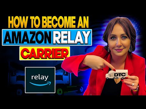 How to become an AMAZON relay carrier partner. Learn all the requirements