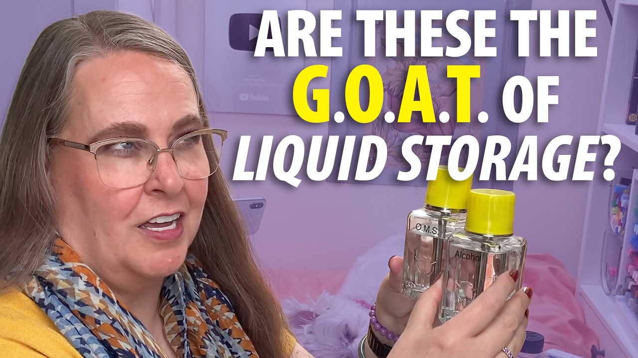 My Favorite Liquid Storage - Art Studio Must-Haves! - YouTube