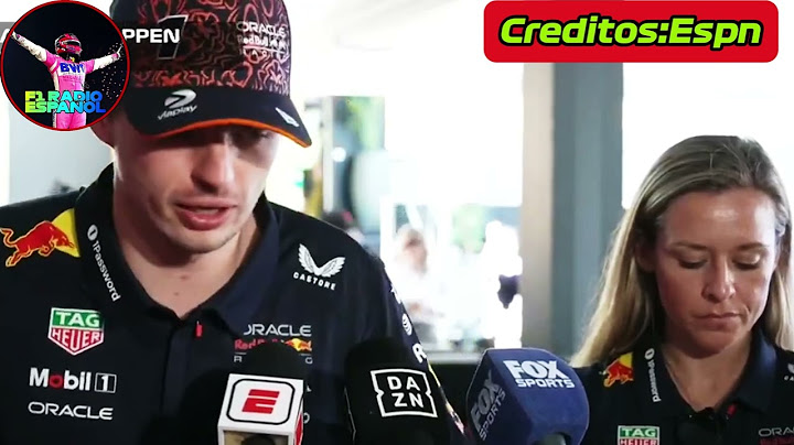 Esto respondió Max Verstappen, tras el accidente que tuvo en Carrera que hizo que abandone. F1 radio
