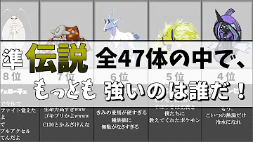 伝説ポケモン最弱
