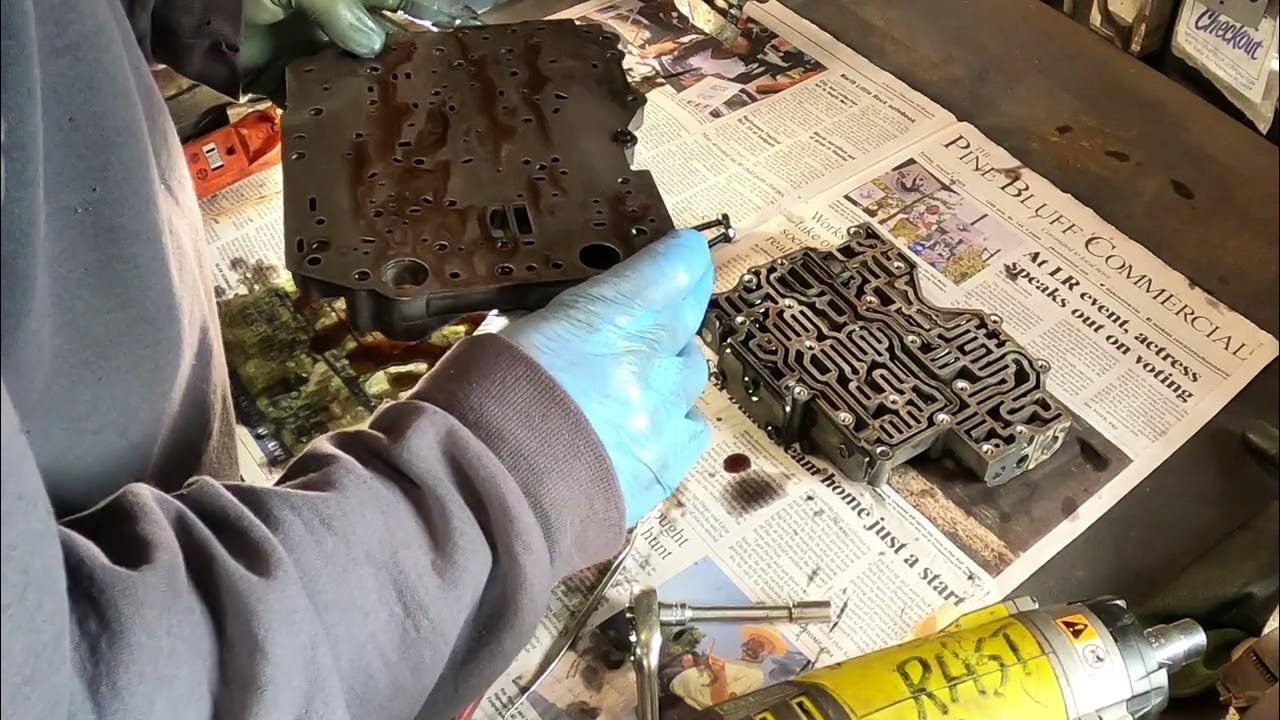Ford C4 transmission valve body YouTube
