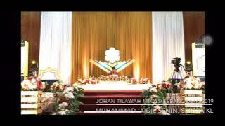 Johan Tilawah Al-Quran MTQSS Kebangsaan 2019 (Kategori Lelaki Sekolah Menengah)