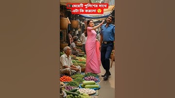 🇧🇩The girl punished the extortionist policeman 😲|#shorts #viral #shortsfeed #viralshorts #ai #yts...