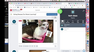 Helping students find the Seesaw items that have been sent back to them