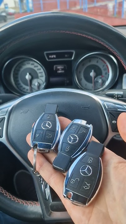 КЛЮЧ РЫБКА MERCEDES CLA 2014 C117 ПРИВЯЗКА ДУБЛИКАТА АВТО КЛЮЧА ...