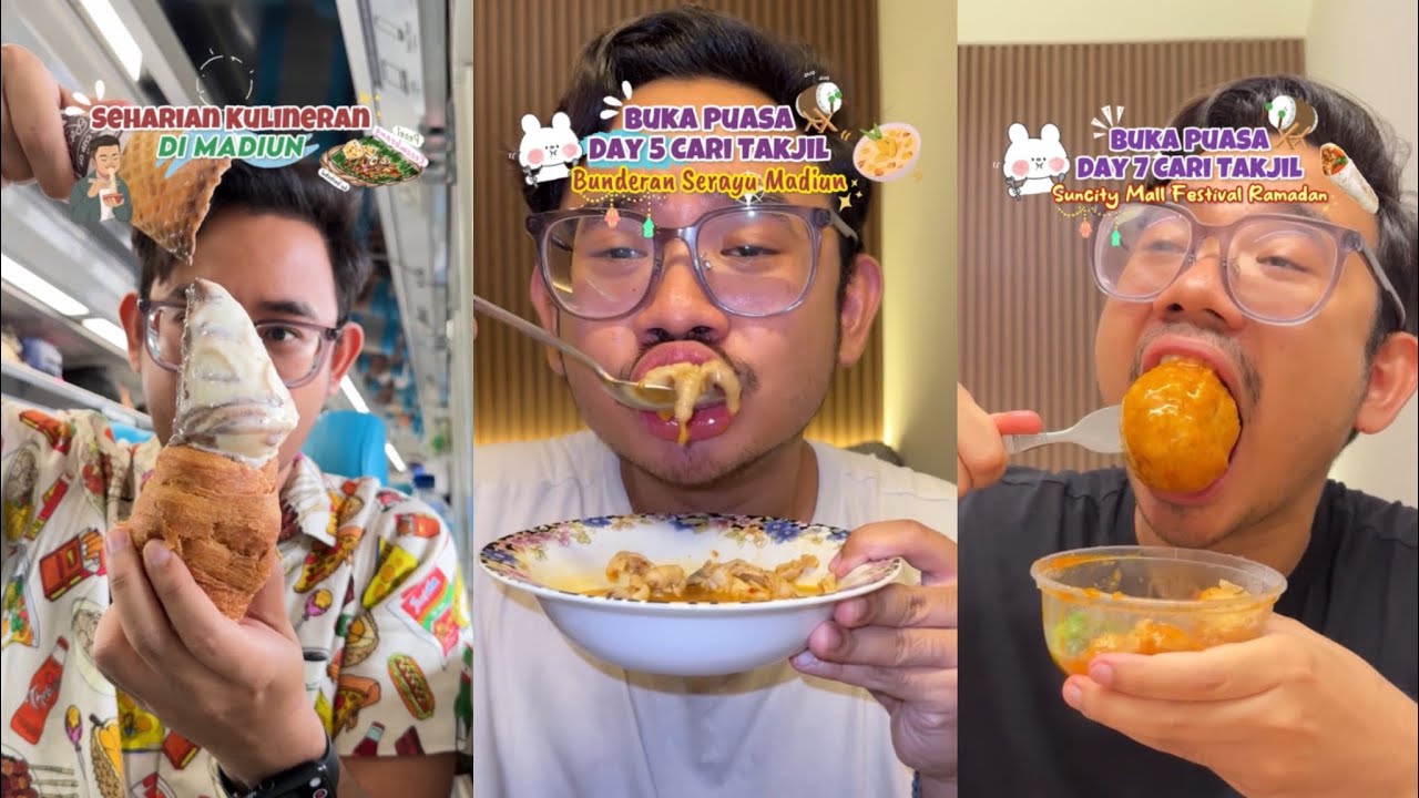 BUKA PUASA CARI TAKJIL DI KOTA MADIUN🍝🍣🍖