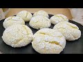 Biscuits marocains au citron uniquement avec 1 oeuf fondant dans la bouche 440