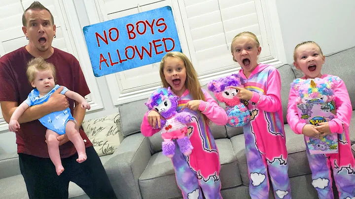 Girls Only Slumber Party With Pikmi Pops Pajama Llama! NO BOYS ALLOWED!!!