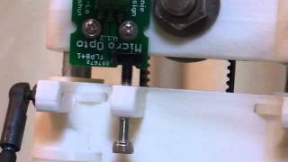 Rostock mini optical endstop homing