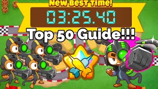 Btd6 Race “The Pit Crew” in 3:25.40 Top 50 Guide!!!