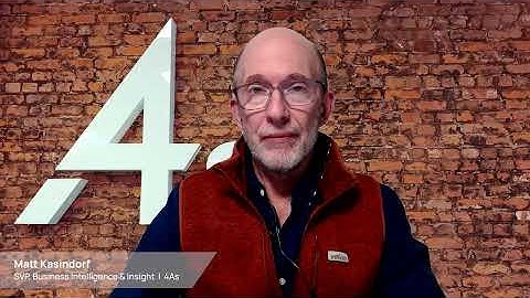 The Power of Trust | 4As Look Ahead 2026 | Matt Kasindorf, SVP, Business Intelligence & Insight, 4As