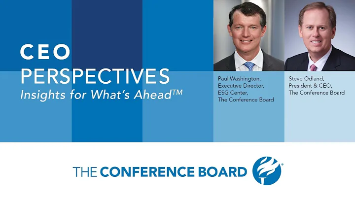 The Role of the CEO in Driving ESG | CEO Perspectives