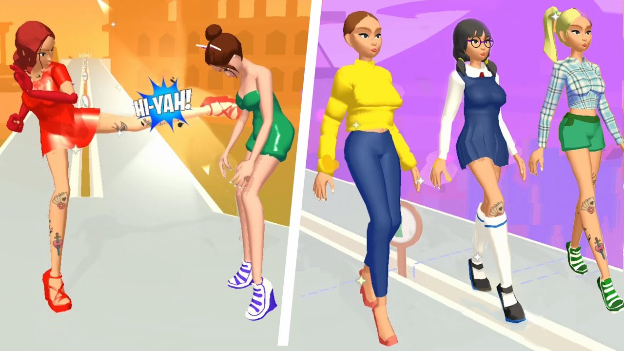 FASHION BATTLE Part 6 All Levels Gameplay Trailer Android IOS game🎮