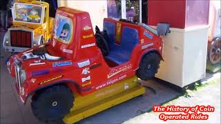 2010S Falgas Coin Operated Car Kiddie Ride - Trans Dakar Ii