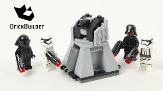 Lego Star Wars 75132 First Order Battle Pack - Lego Speed Build
